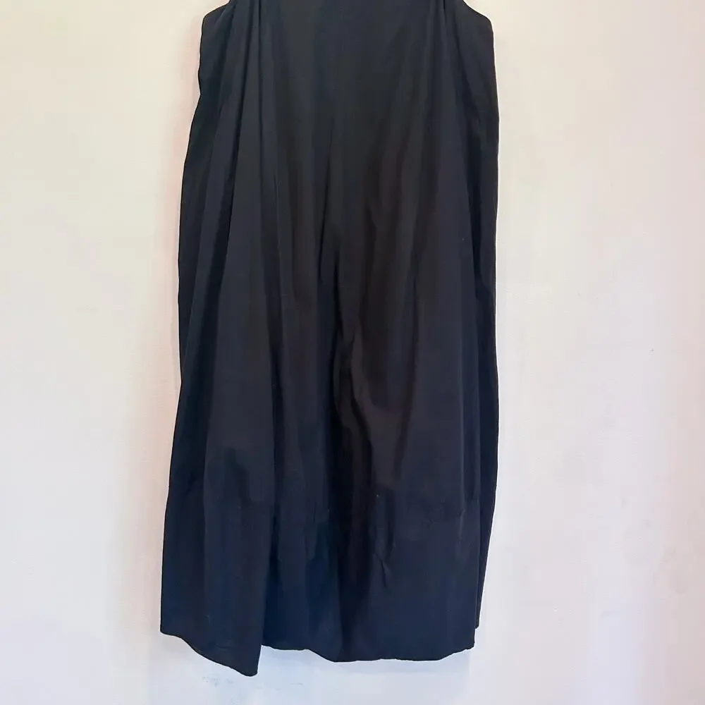 Free People Struttin Oversized Midi Dress Black Size L - Picture 5 of 8